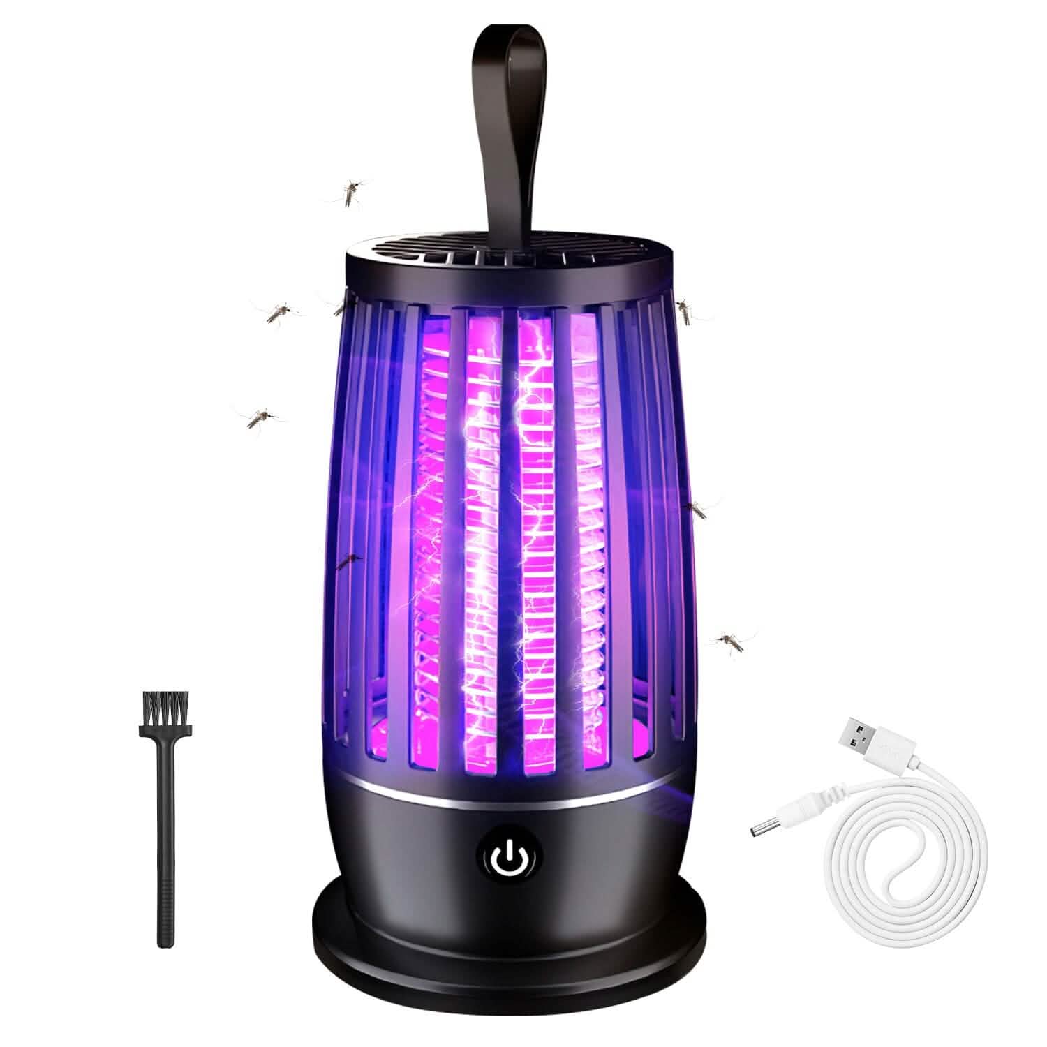 Lampe anti-moustiques avec piège à insectes et sangle veilleuse