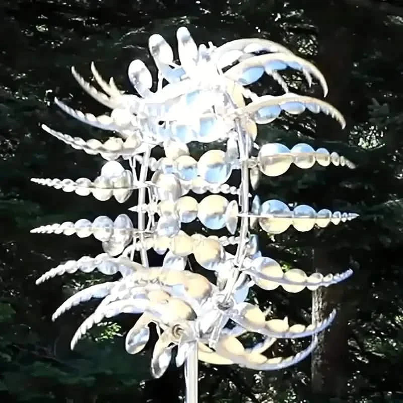 Kinetic Wind Sculptures & Spinners 3D Wind Spinner Wind Powered Wind Art