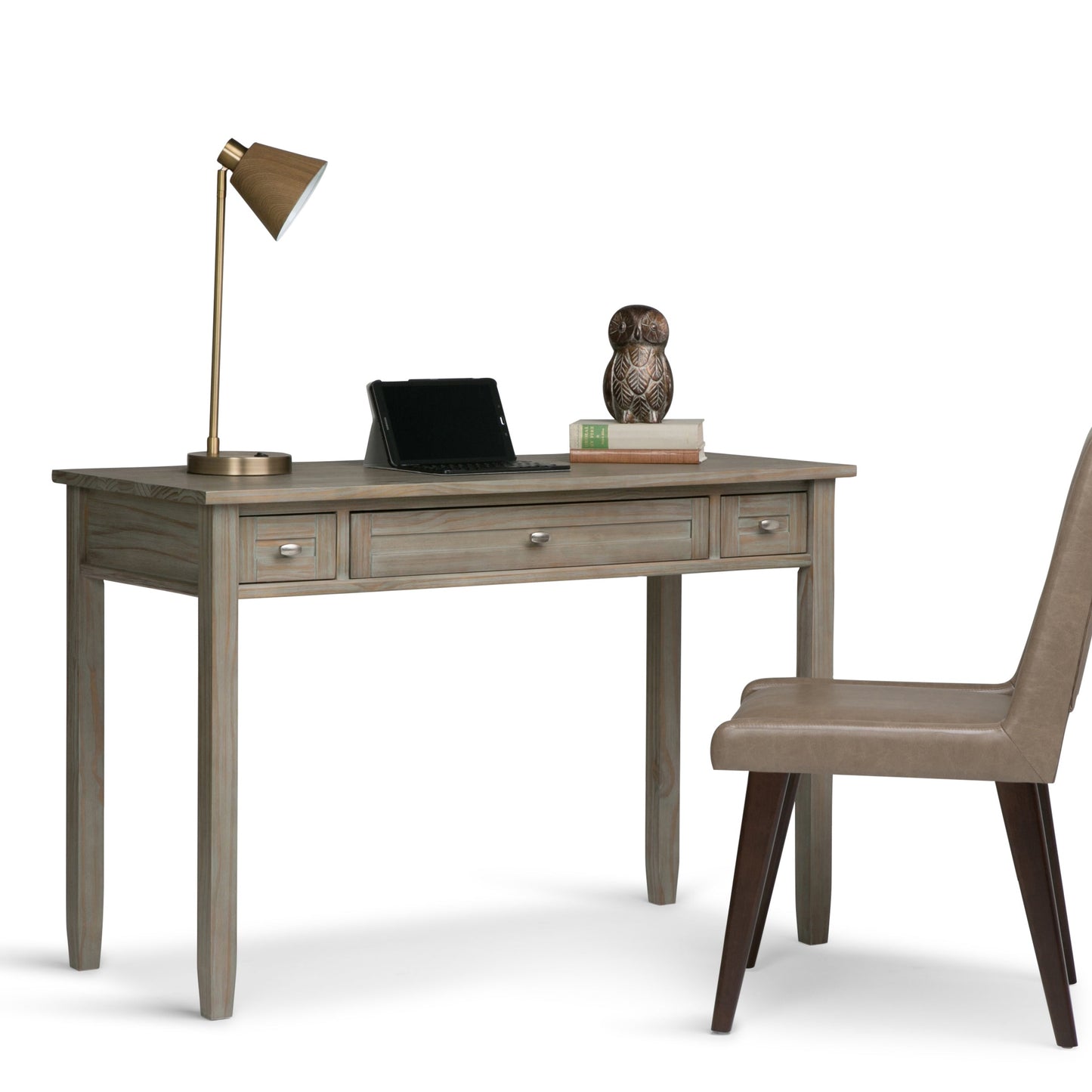 Warm Shaker Desk - Distressed