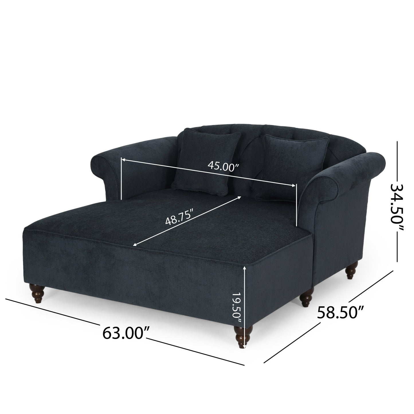 Loveseat Chaise Lounge