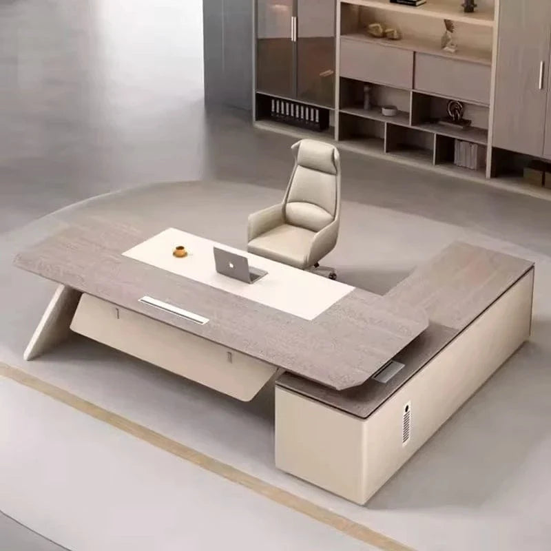 Copley · Modern L-Shaped Executive Desk