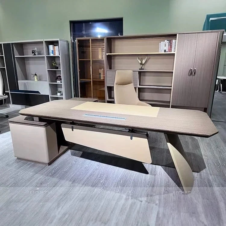 Copley · Modern L-Shaped Executive Desk
