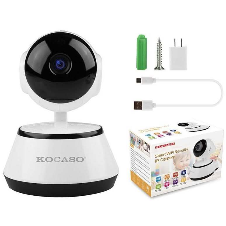 Kosaco Caméra IP WiFi 720P avec Détection de Mouvement