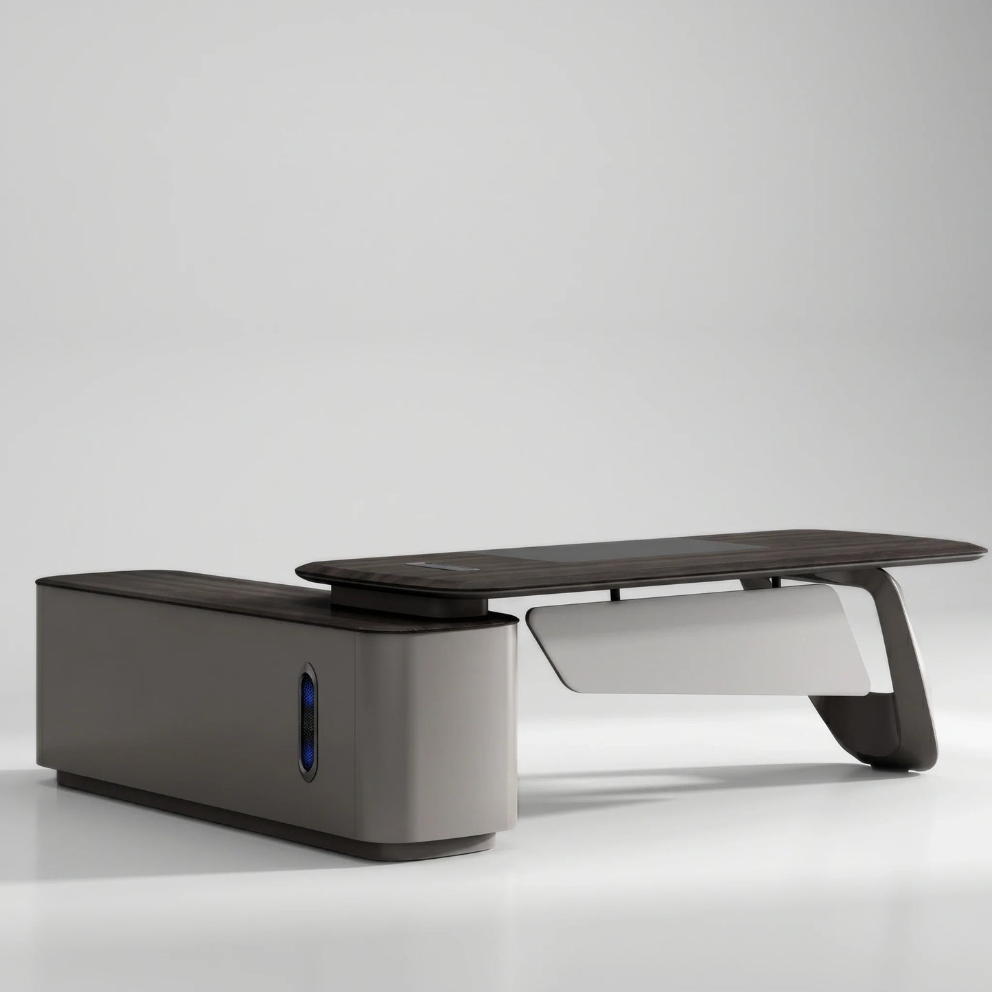 Veris · Modern L-Shaped Executive Desk