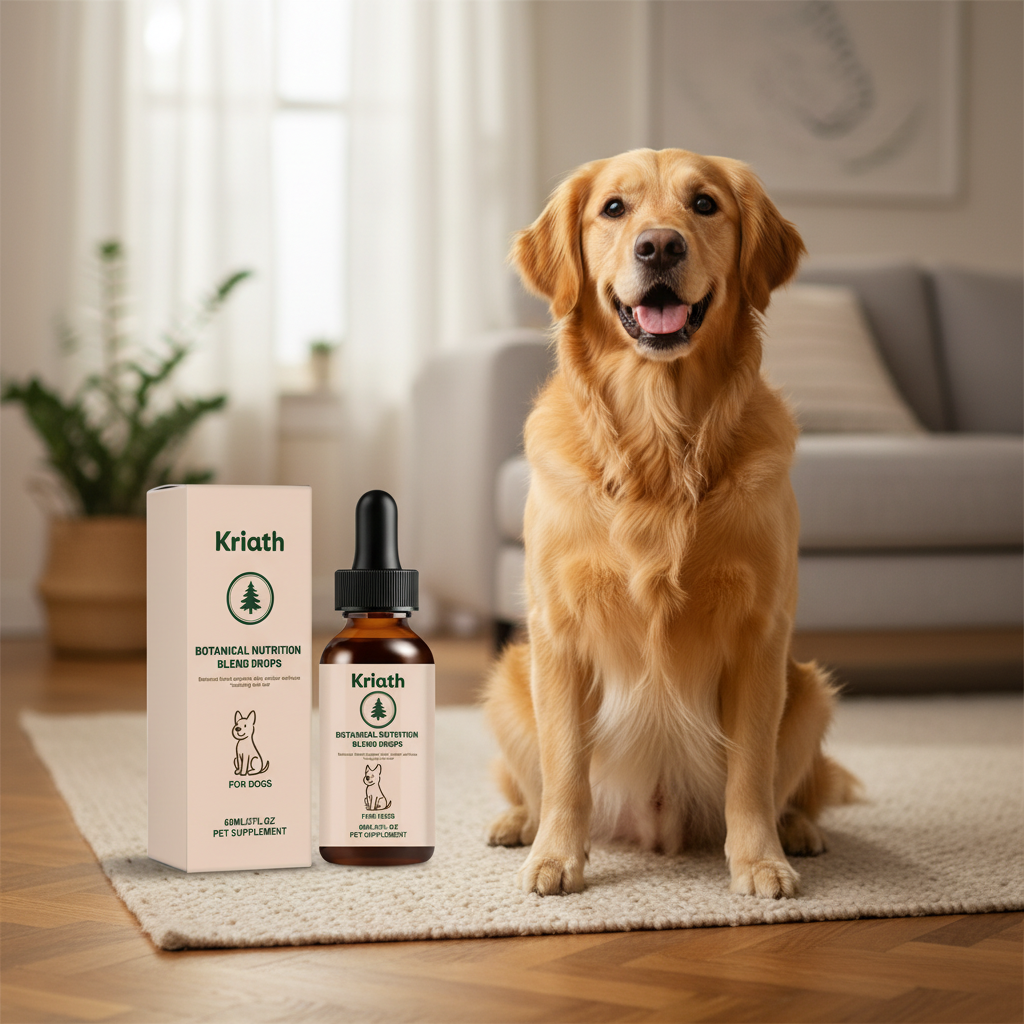 Kriath with dog lifestyle