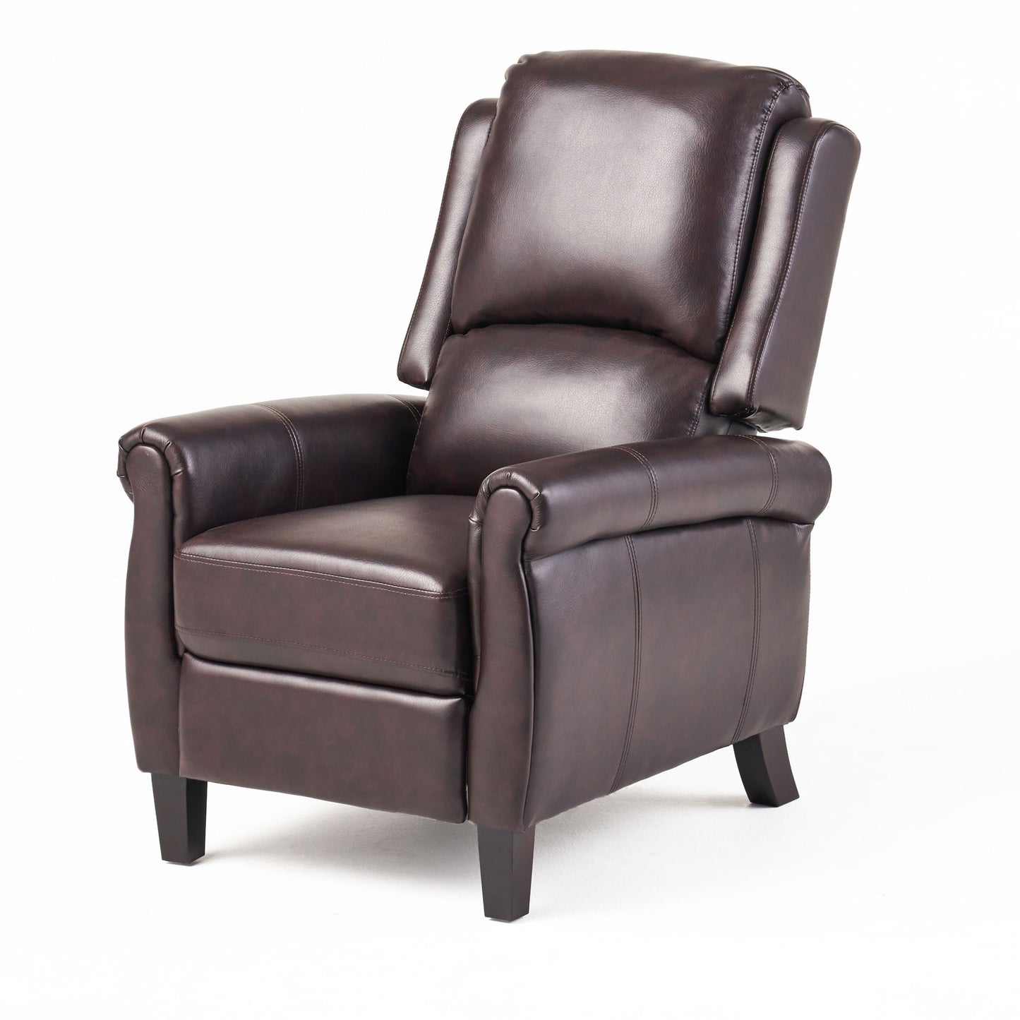 Mid-Century Modern Fabric Recliner Chair