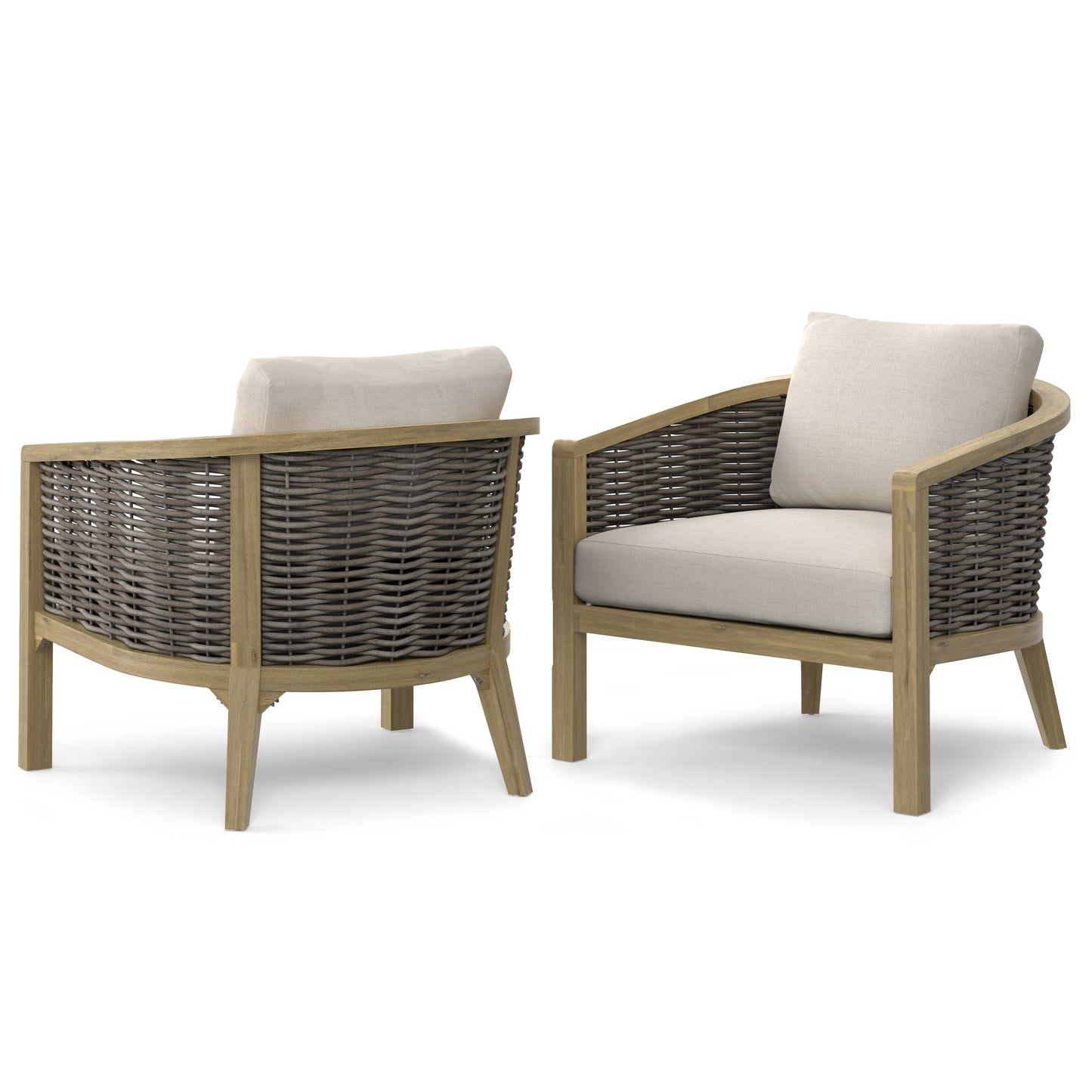 Parkside Outdoor Conversation Chair (Set of 2)