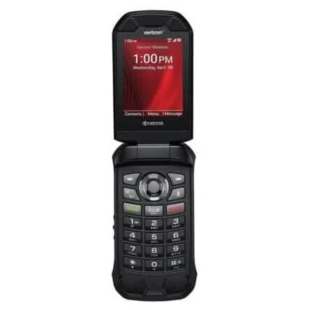 Téléphone portable à clapet robuste 4G LTE Kyocera DuraXV Extreme E4810 Verizon (Reconditionné)