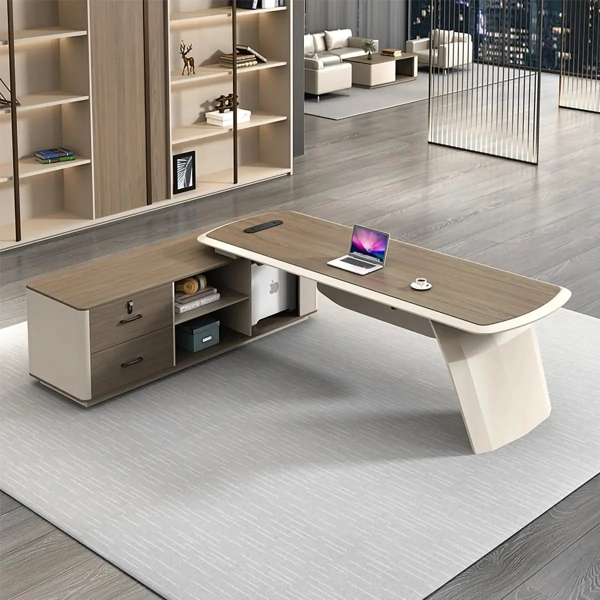 Tilson · Modern L-Shaped Executive Desk