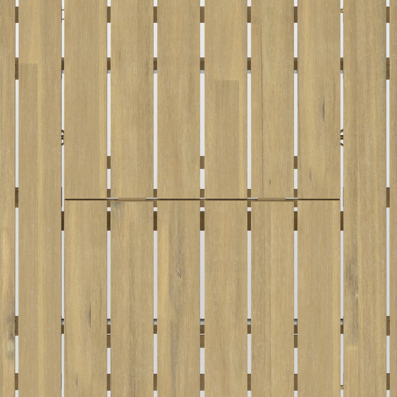 Beachside Outdoor Extendable Dining Table - Light Teak