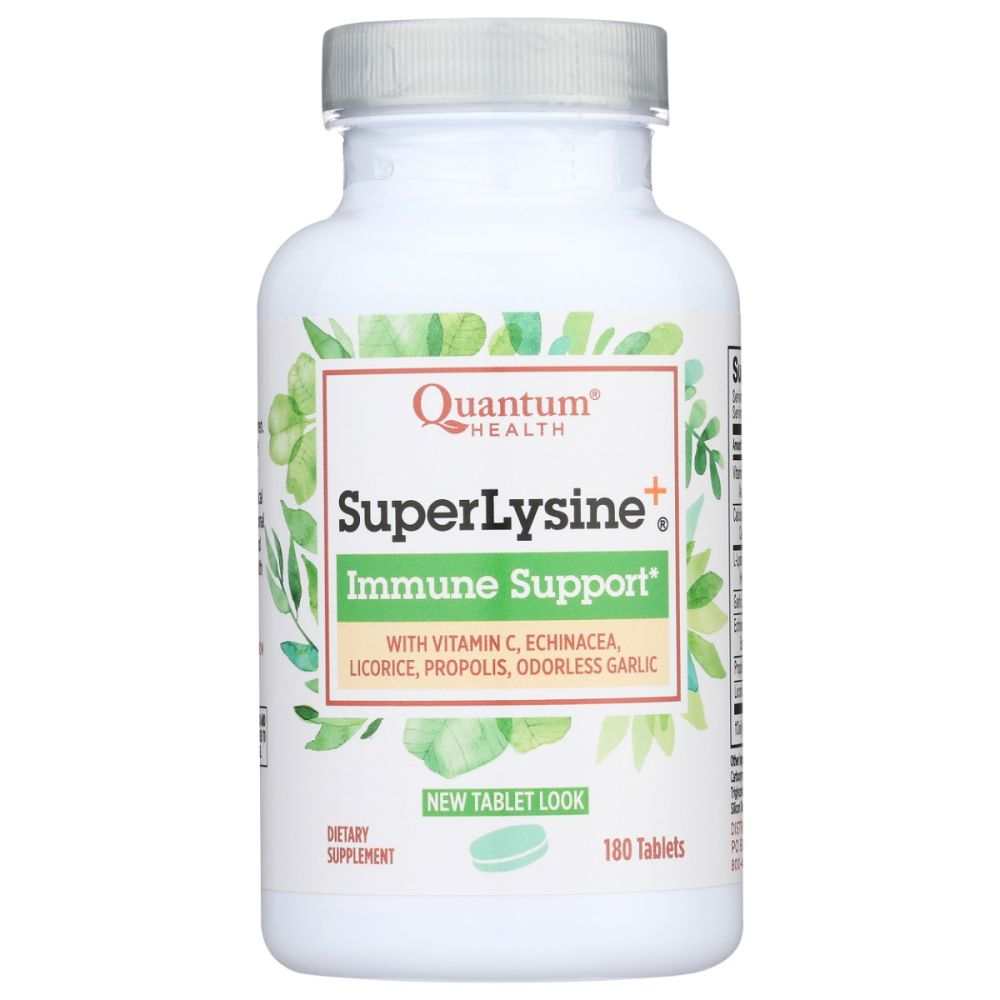 QUANTUM: SuperLysinePlus Advanced Lysine Supplement, 180 tb