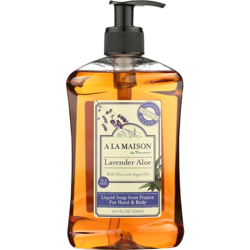 A LA MAISON DE PROVENCE: Traditional French Milled Recipe, Liquid Hand Soap 16oz