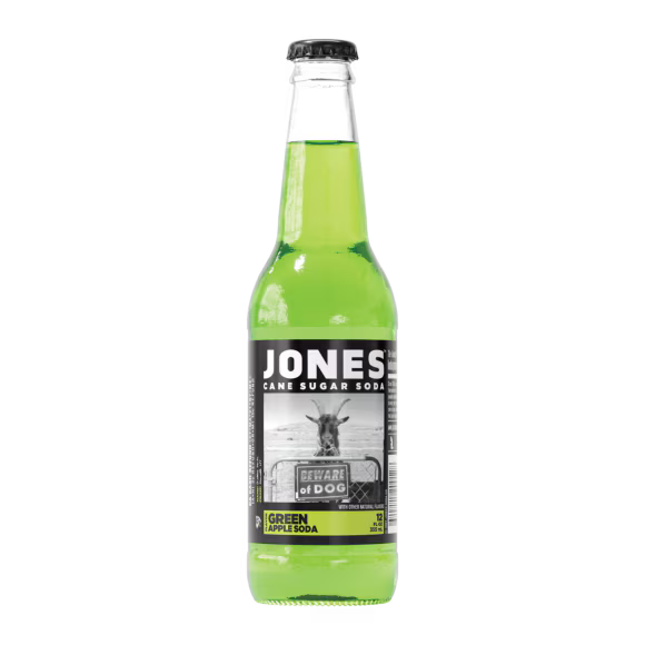 Jones Glass Bottle
