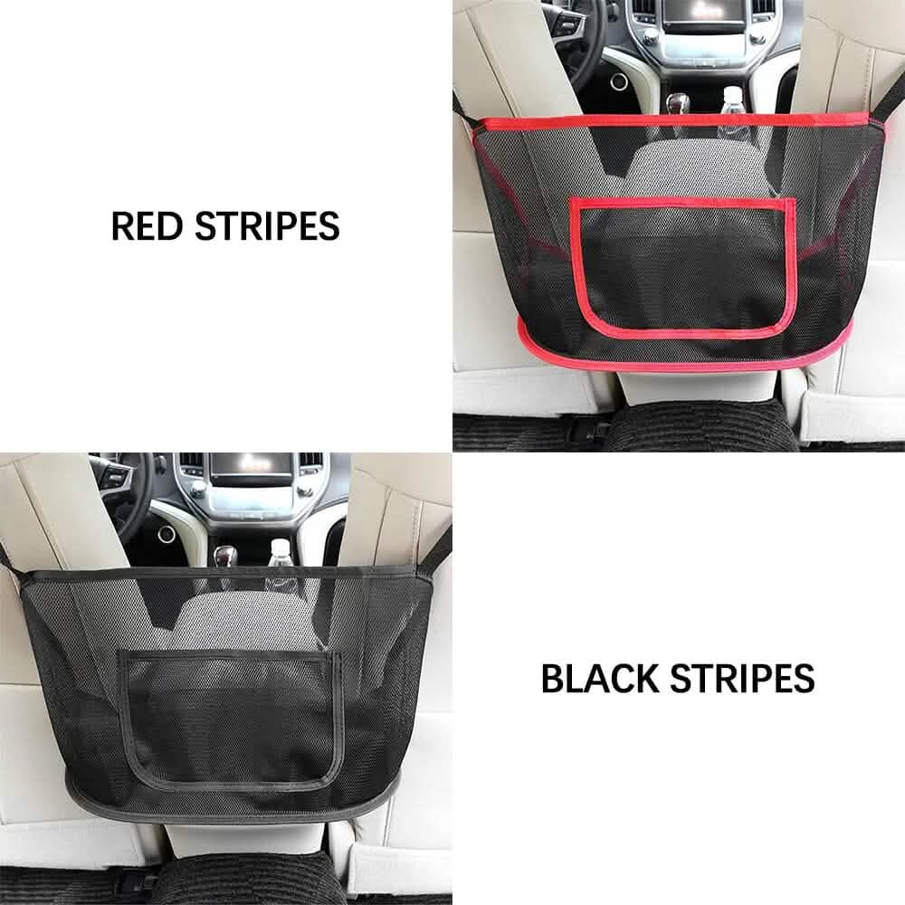 Poche filet de grande capacité pour siège auto