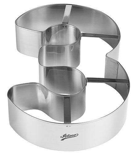 Emporte-pièces Ateco chiffres 28 cm de haut