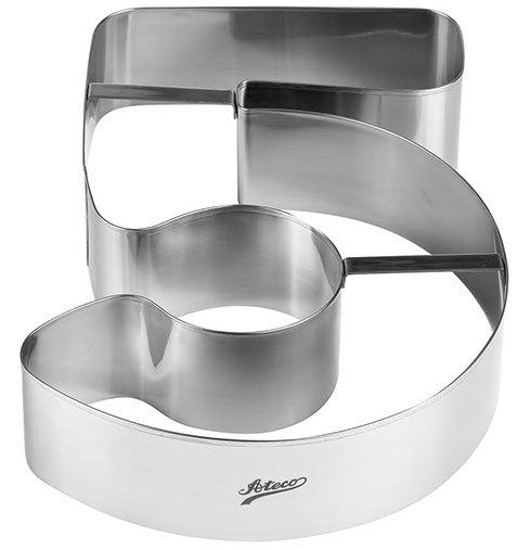 Emporte-pièces Ateco chiffres 28 cm de haut