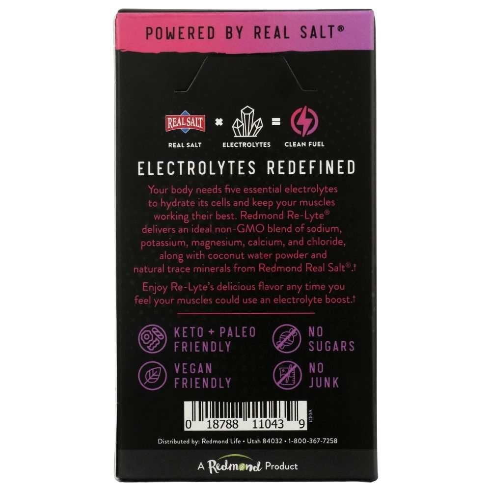 REDMOND Electrolyte Mx Berry 15pk - Refreshing Optimal Hydrating Drink