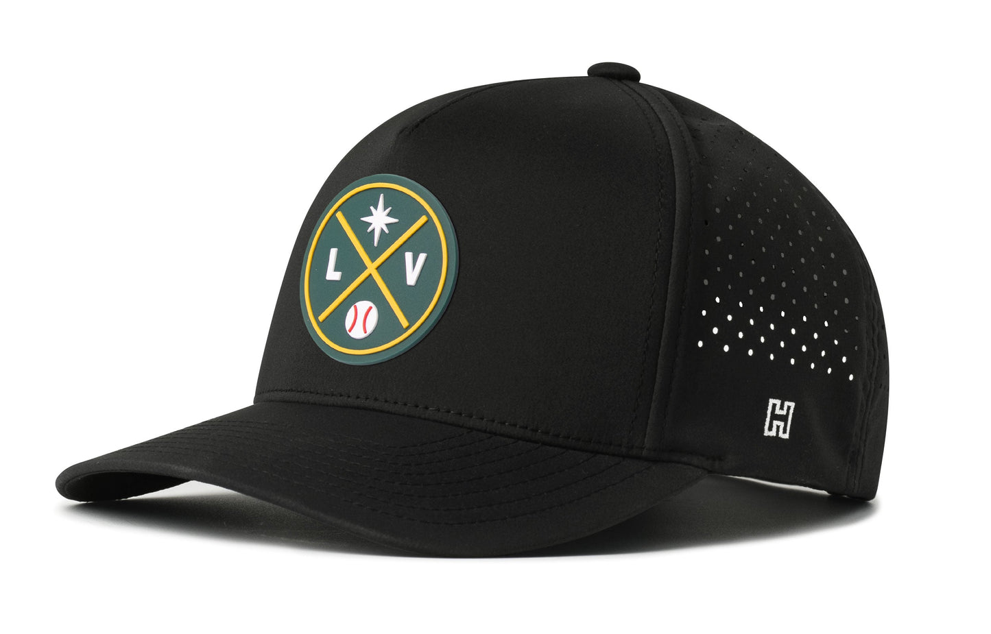 Las Vegas Baseball Performance 5-Panel Hat  |  LV X Flexfit Snapback