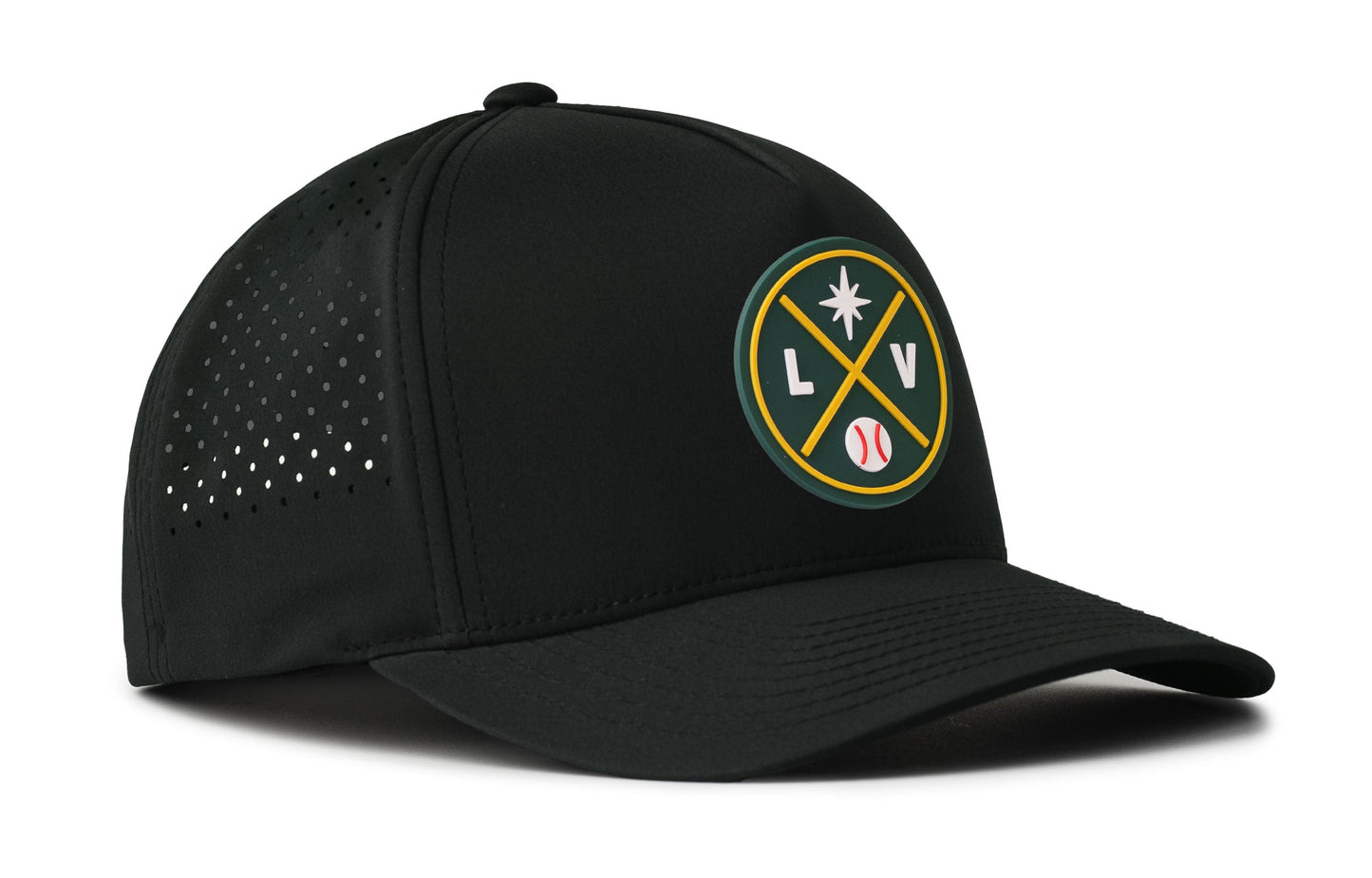 Las Vegas Baseball Performance 5-Panel Hat  |  LV X Flexfit Snapback