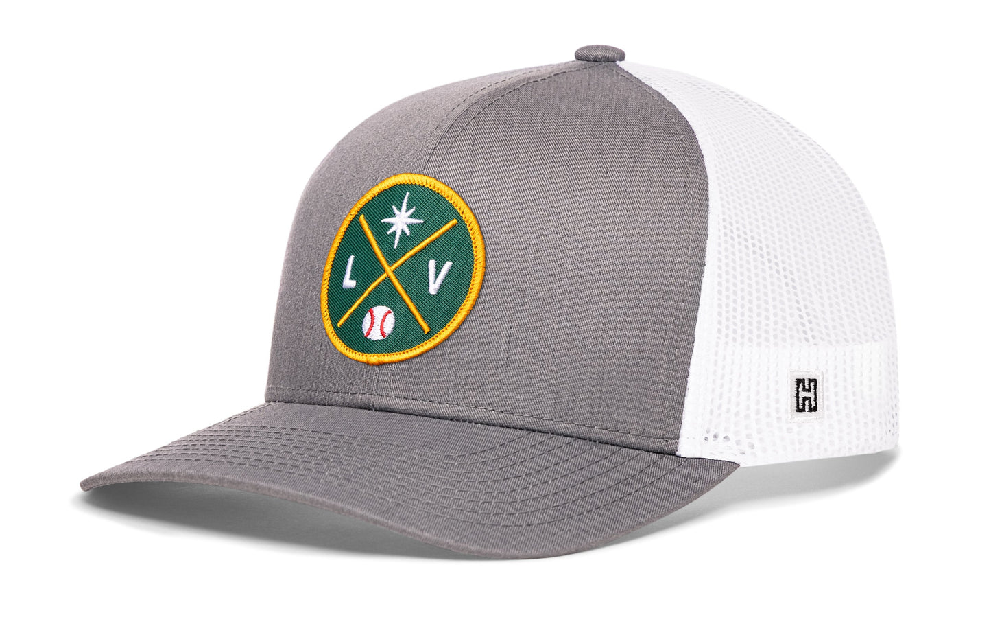 Las Vegas Baseball Trucker Hat  |  LV X Snapback