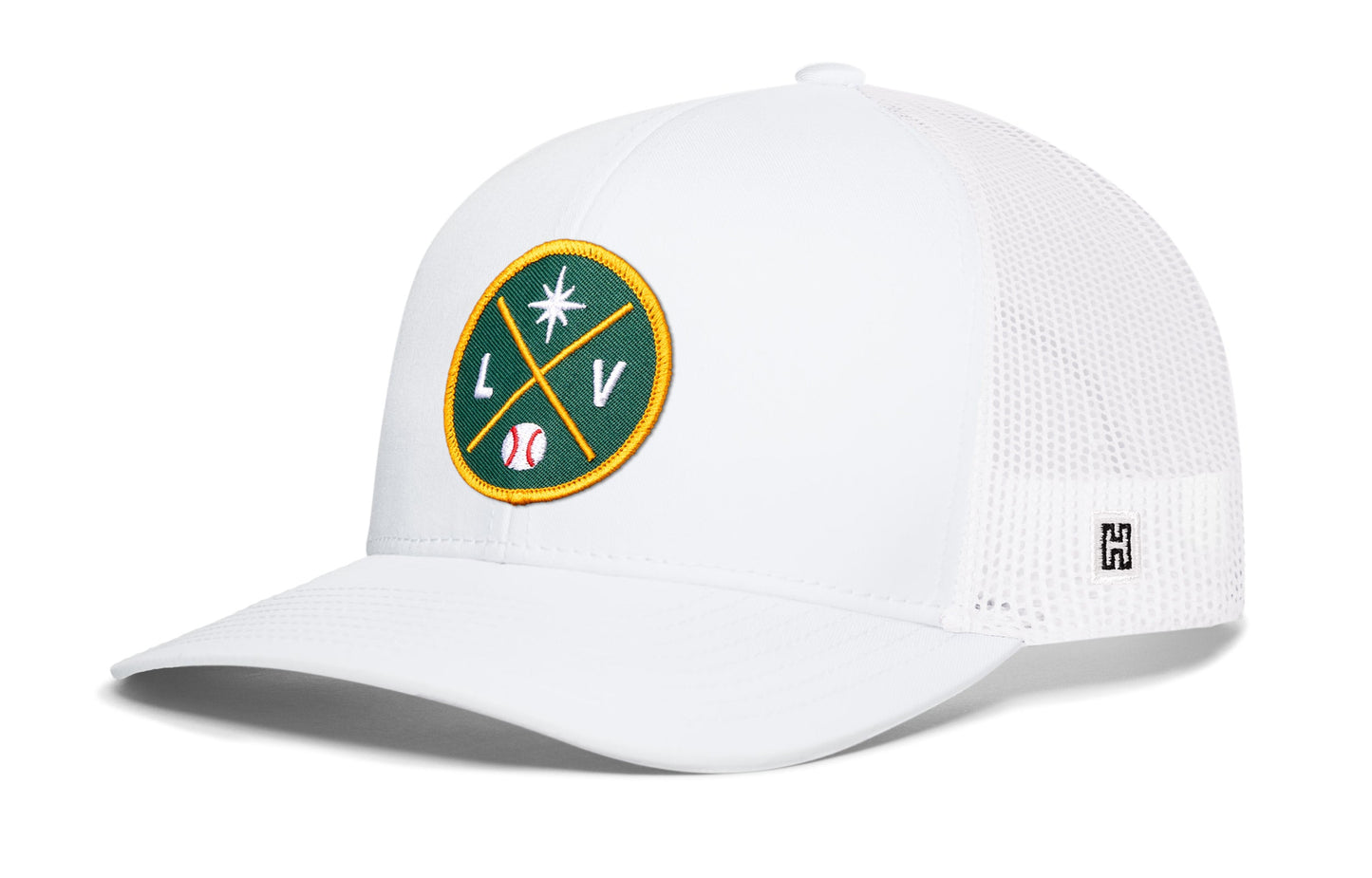 Las Vegas Baseball Trucker Hat  |  LV X Snapback