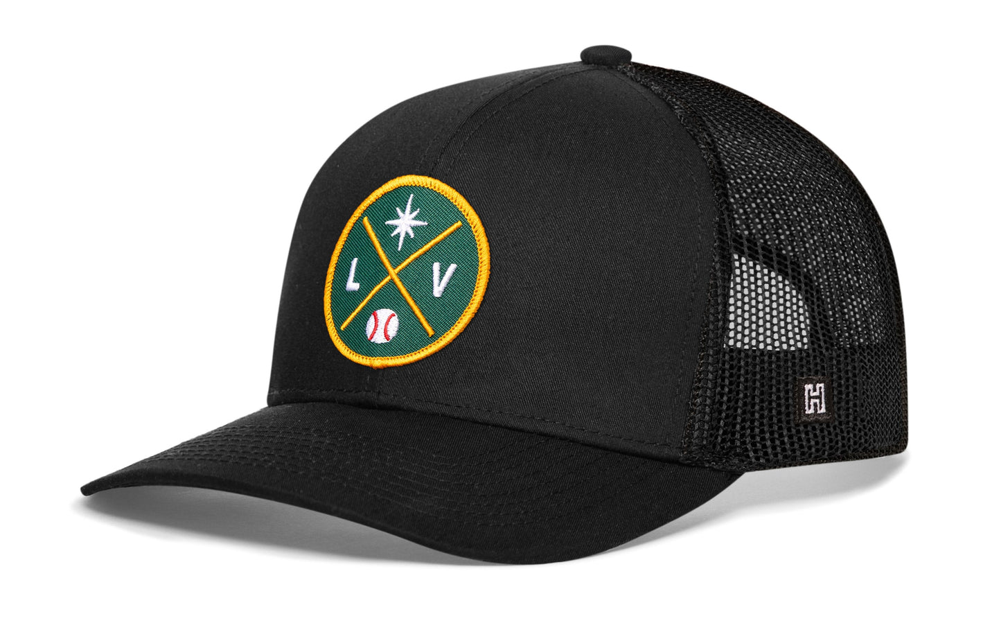 Las Vegas Baseball Trucker Hat  |  LV X Snapback