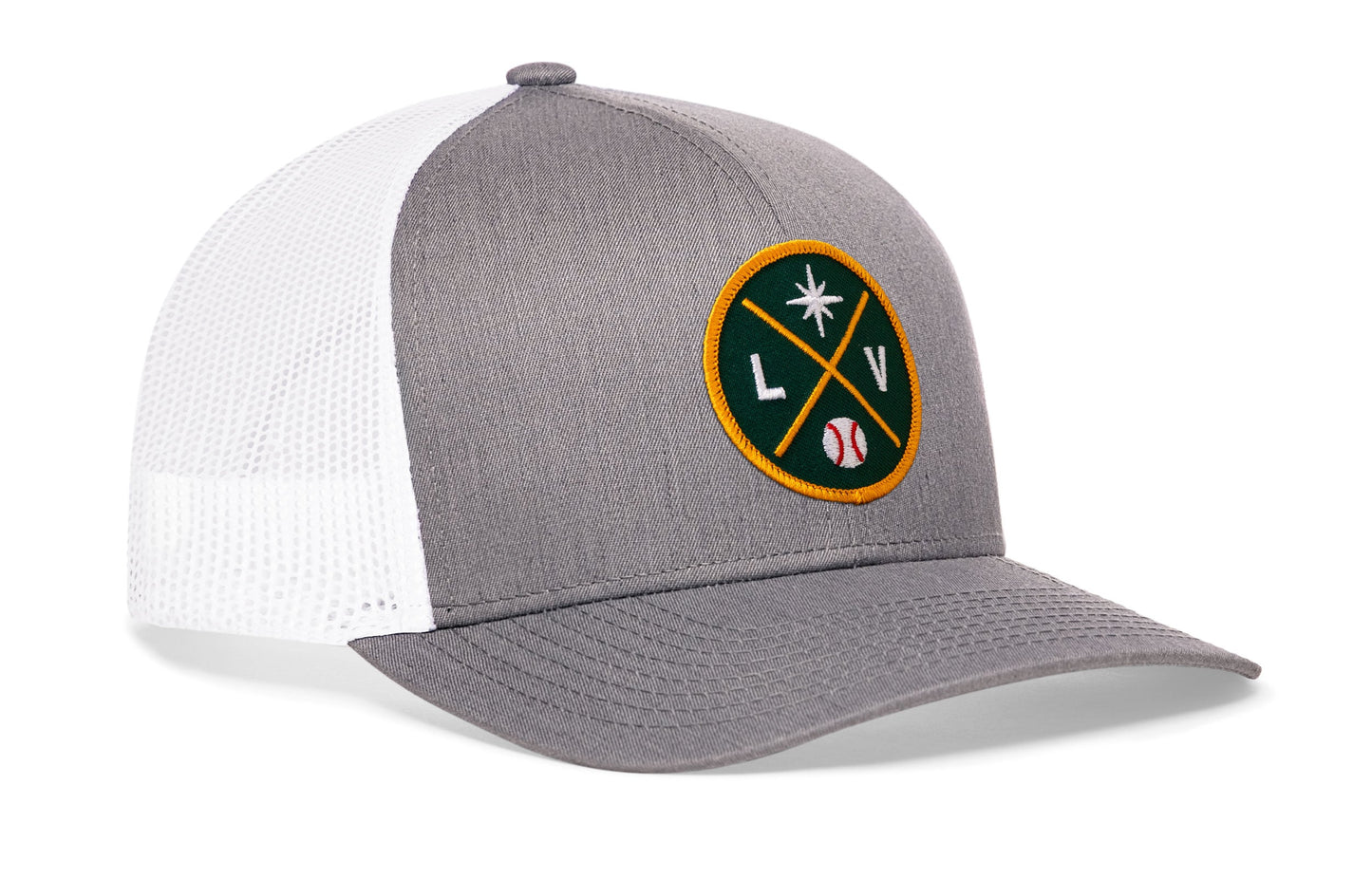 Las Vegas Baseball Trucker Hat  |  LV X Snapback