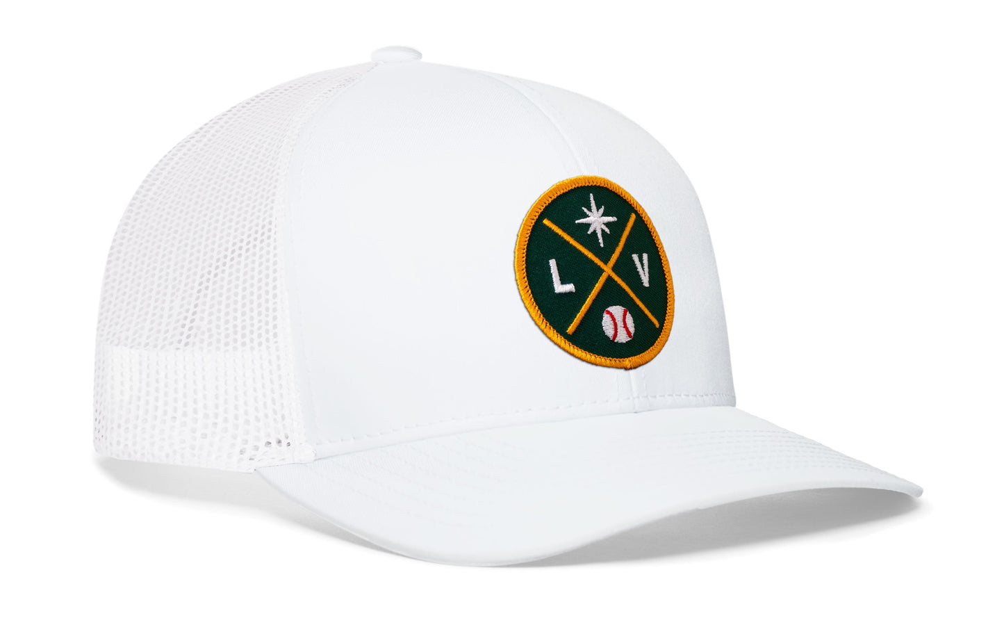 Las Vegas Baseball Trucker Hat  |  LV X Snapback