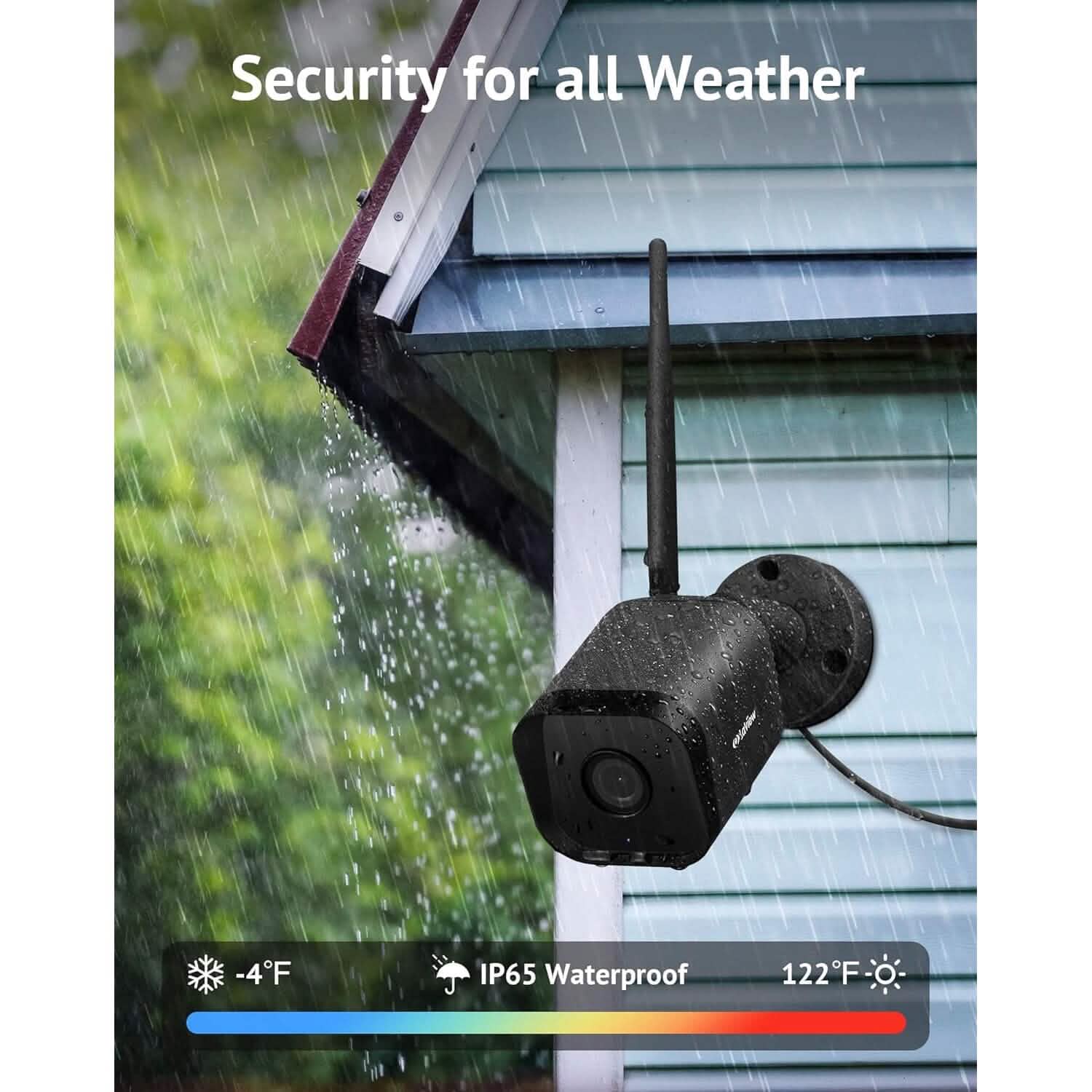 LaView Security Camera Outdoor 1080P HD Wi-Fi Camera  (Refurbished)