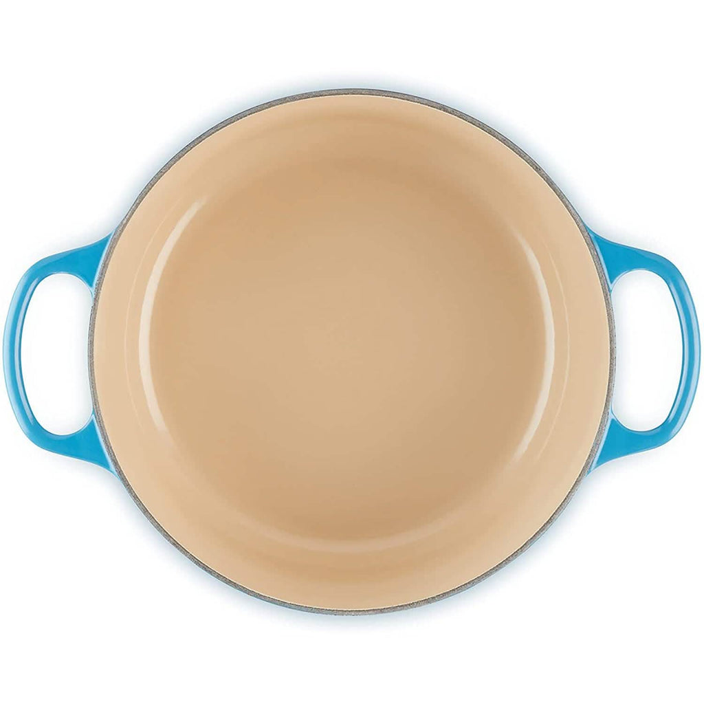 Le Creuset Cocotte Ronde en Fonte Émaillée Signature, 6,8 L, Marseille