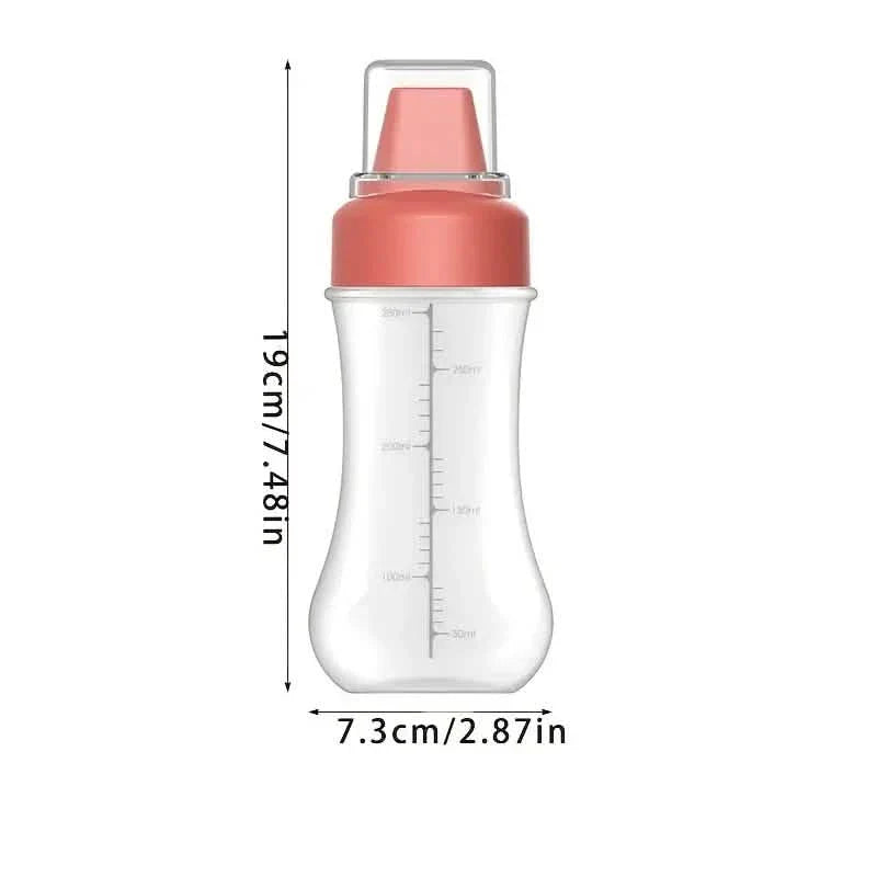 Leak Proof Refillable Condiment Container