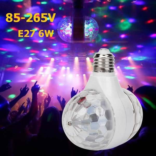 LED 6W 回転電球ライト