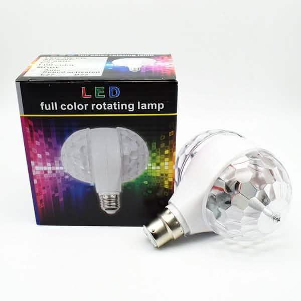 LED 6W 回転電球ライト