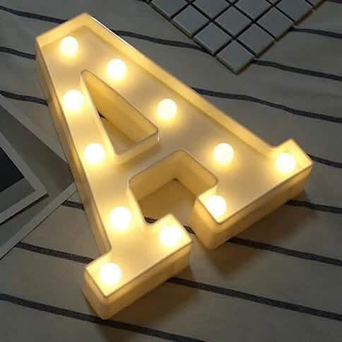 LEDアルファベットライト