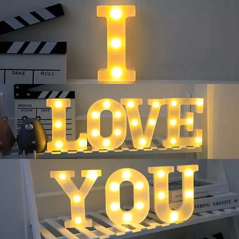 LED Alphabet Light