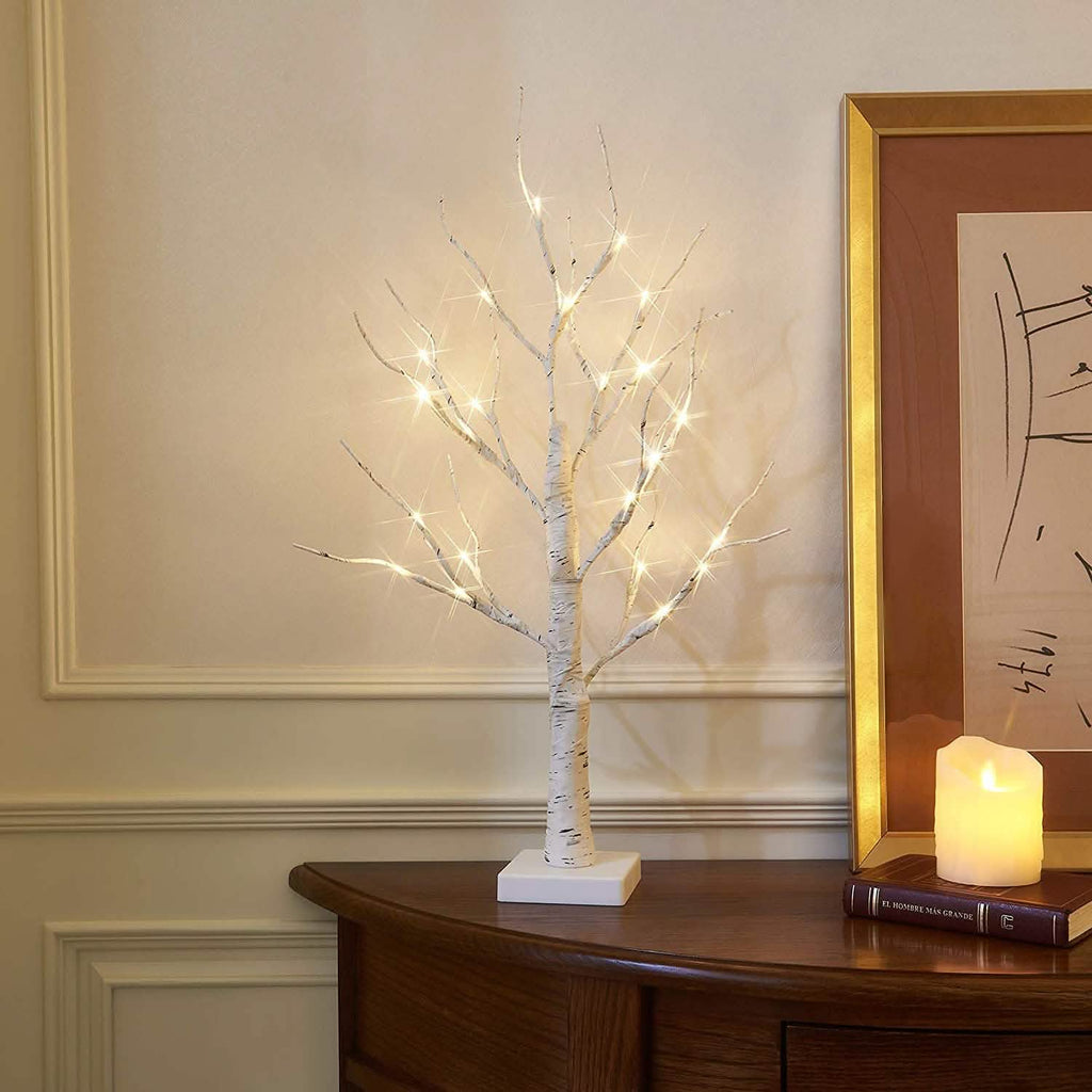 LED Christmas Birch Home Lights