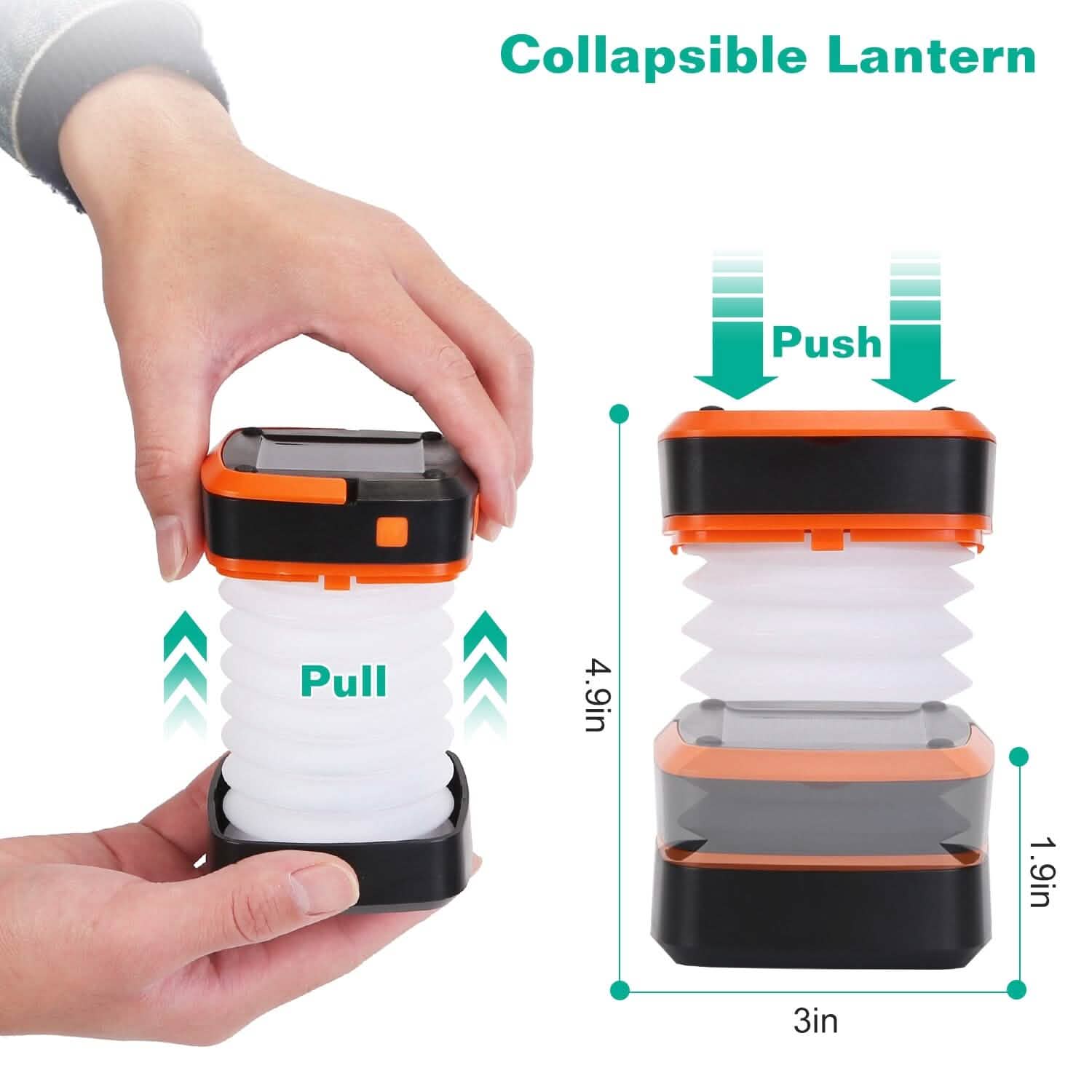 LED Collapsible Solar Camping Lantern