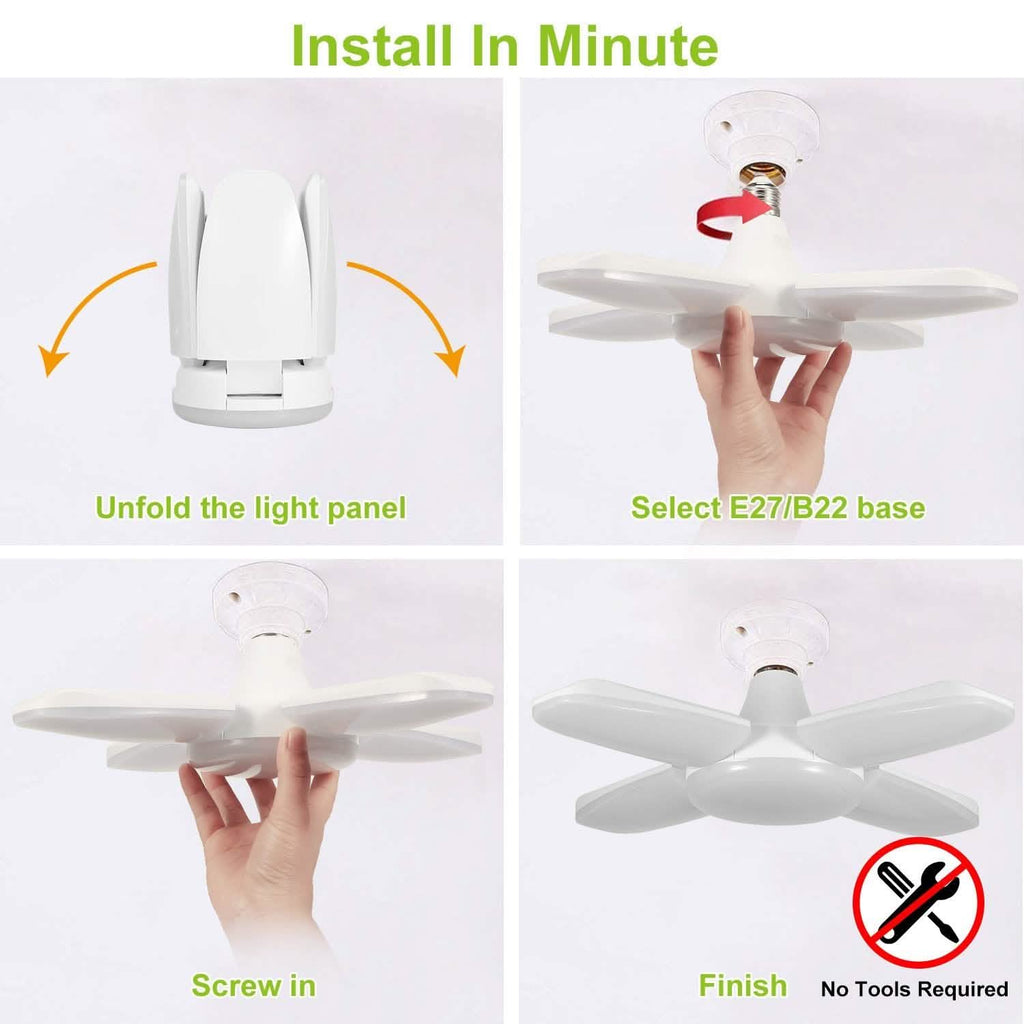 LED Garage Light E27/B22 60W