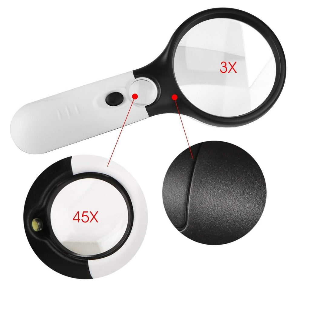 LED Illuminated Magnifying Glass