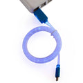 Câble de données de chargeur Micro USB lumineux LED