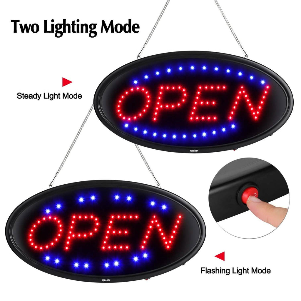 LED Open Sign Advertisement Board Electric Display with Remote Control and Timing Function