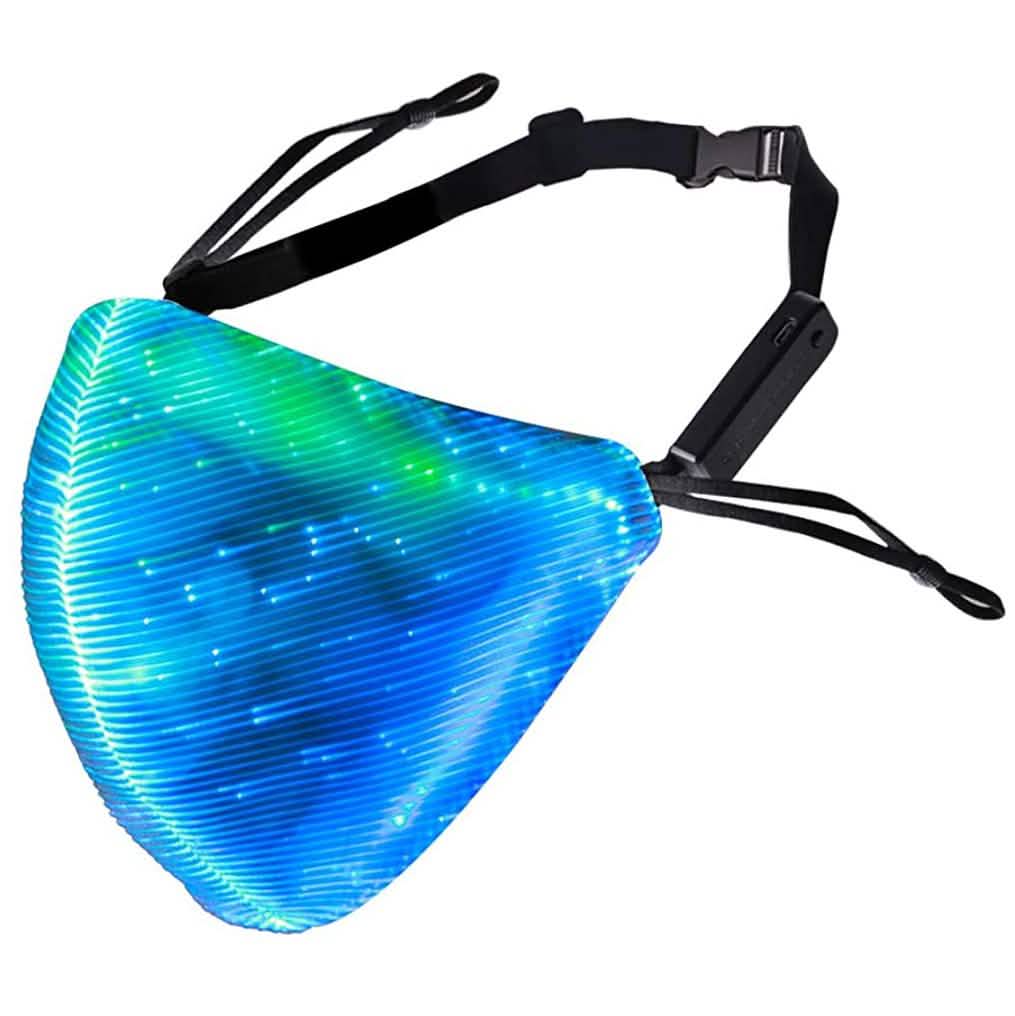Masque facial rechargeable à LED