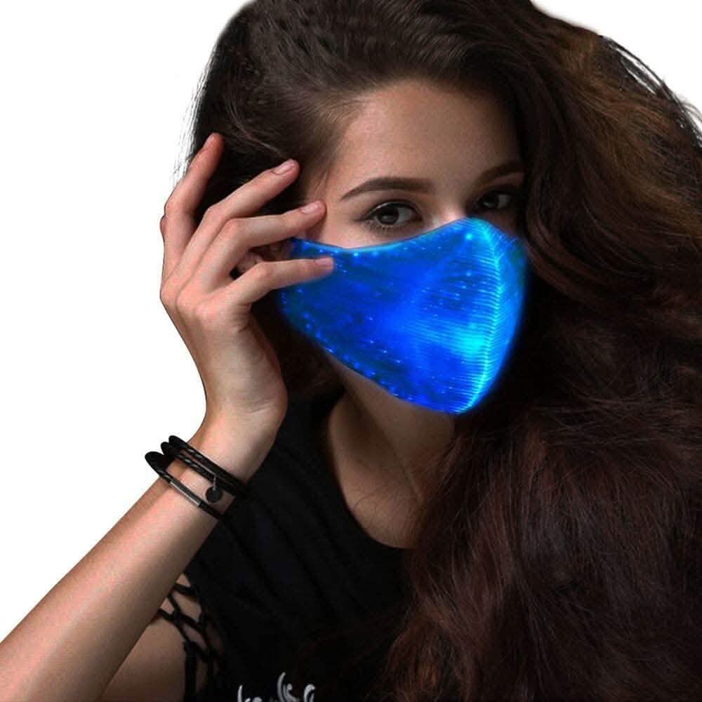 Masque facial rechargeable à LED