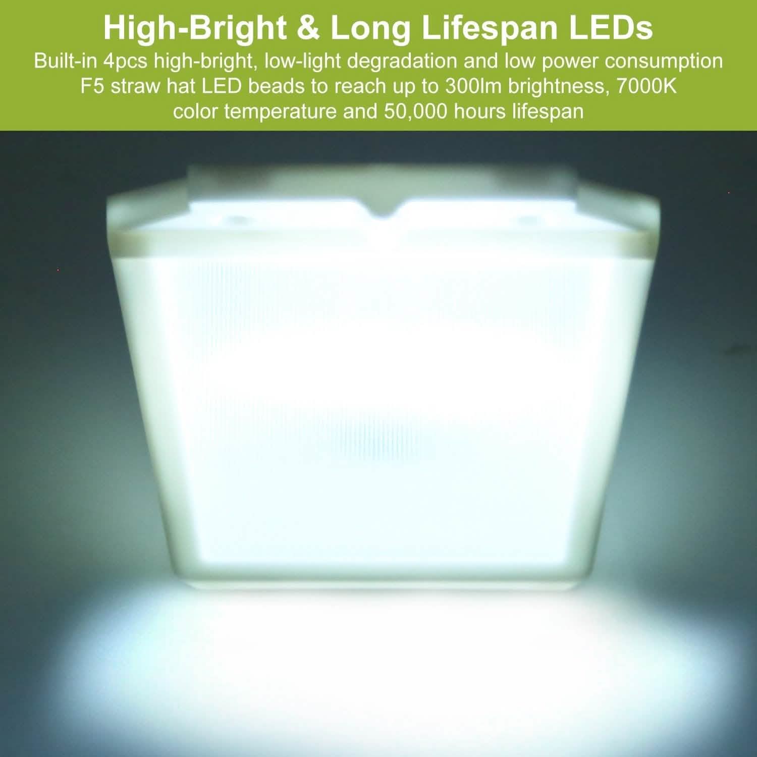 LED Solar Powered Stair Lights