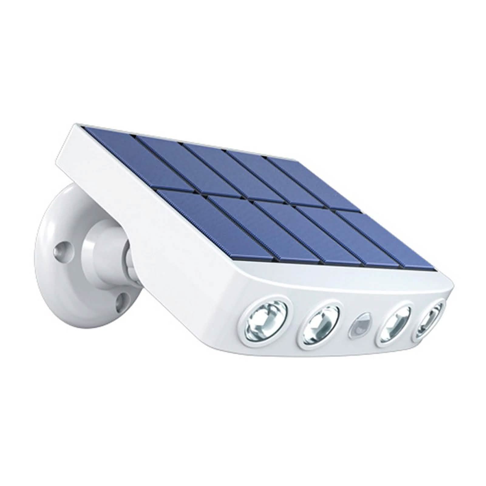LED Solar Powered Wall Light Rotatable Waterproof Motion-Sensor Lights