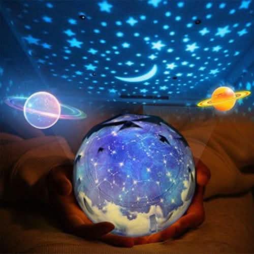 Projecteur nocturne LED Étoiles et Lune