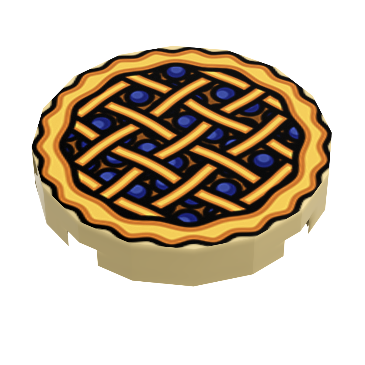 Blueberry Pie (2x2 Tile)