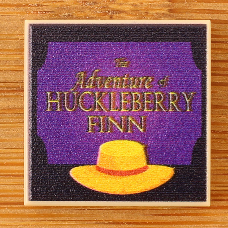 Les Aventures de Huckleberry Finn - Livre personnalisé (tuile 2x2)