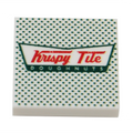 Tuile Krispy Tile Doughnuts réalisée avec une pièce LEGO - B3 Customs
