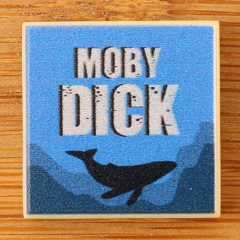 Moby Dick - Livre personnalisé (tuile 2x2)